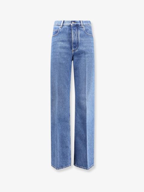 Bottega Veneta Bottega Veneta Flared Cotton Jeans Blue