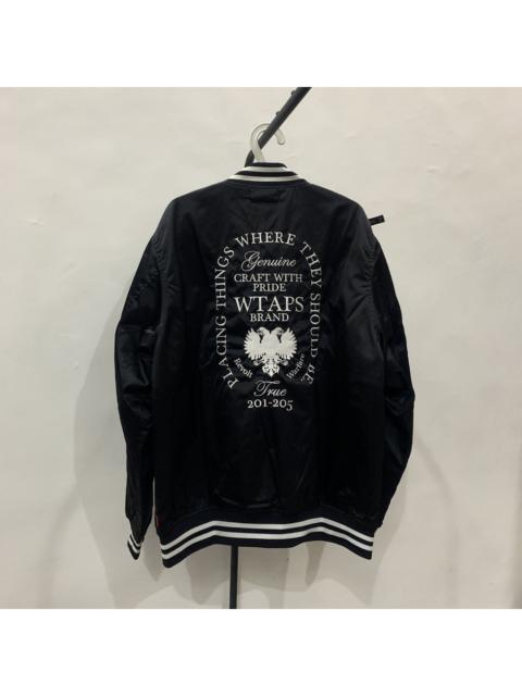 WTAPS Wtaps Team Jacket Nylon Twill 2017