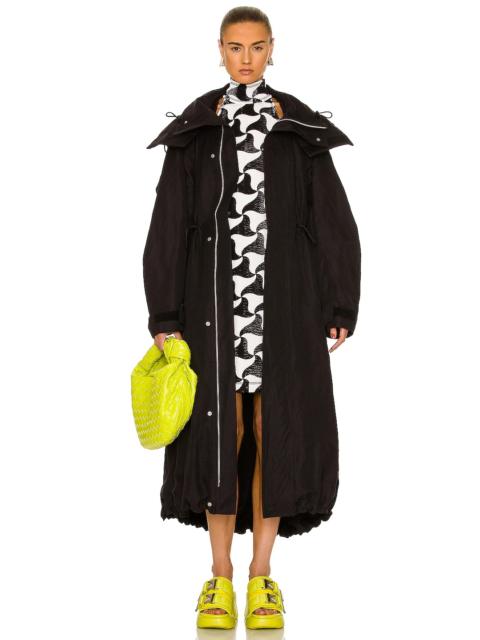 Bottega Veneta Cotton Metal Twill Parka