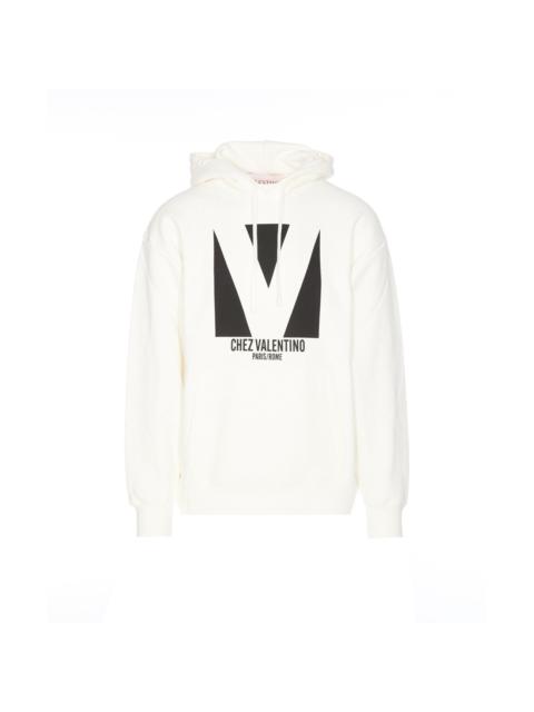Valentino Garavani Men Chez Valentino Print Hoodie