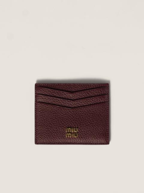 Miu Miu Leather card holder