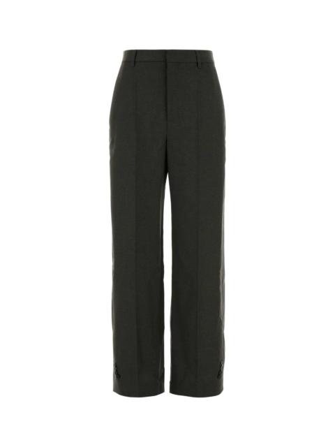 Jean Paul Gaultier Jean Paul Gaultier Women Dark Grey Wool Blend Pant
