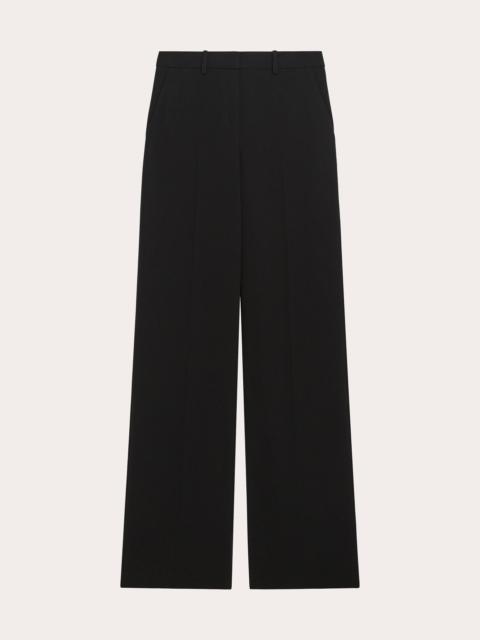 Theory Straight-Leg Crepe Pants