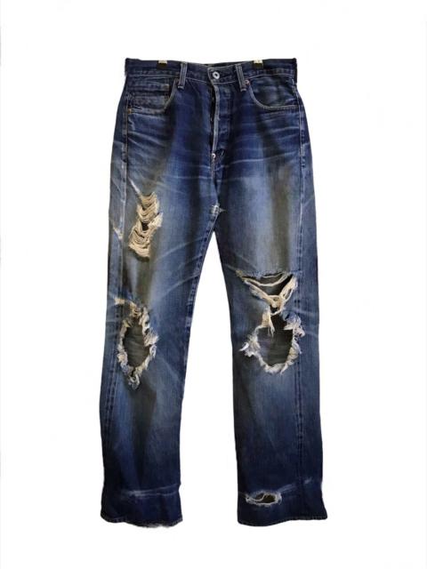 Other Designers Vintage Levi’s Big E Lot 702-XX Selvedge Buckle Belt Jeans