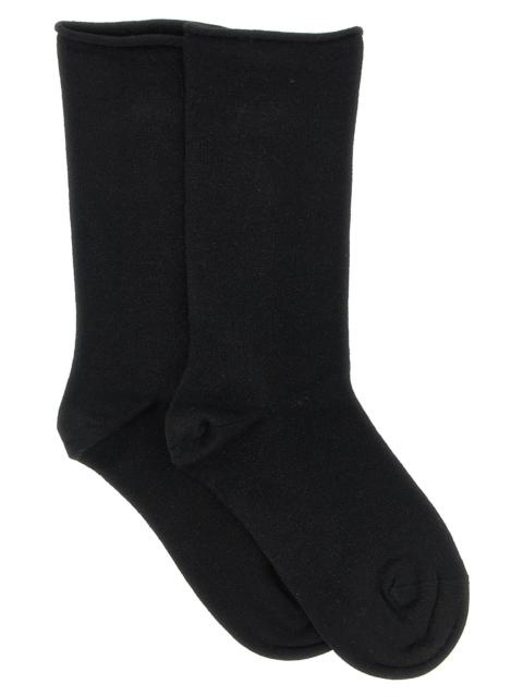 Brunello Cucinelli Sparkling Knit Socks Black