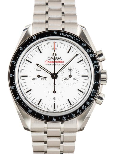 OMEGA Pre-owned Omega Speedmaster 42MM White Dial