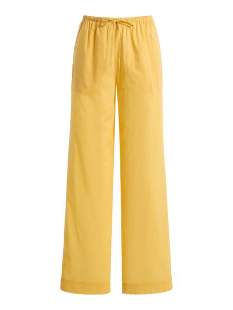ÉTERNE Brody Cotton Pants yellow
