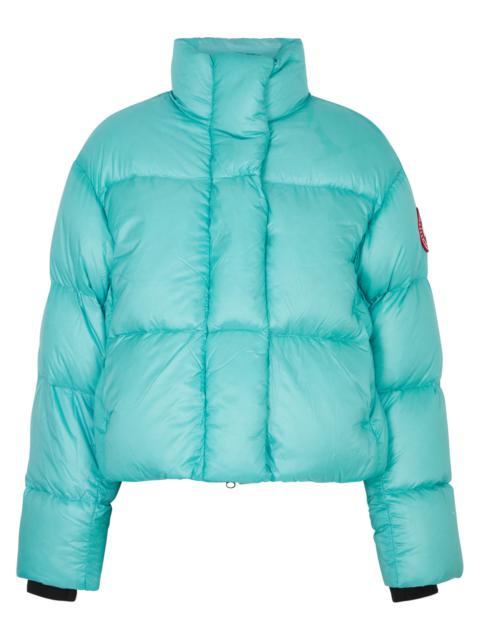 Cypress quilted cropped shell jacket