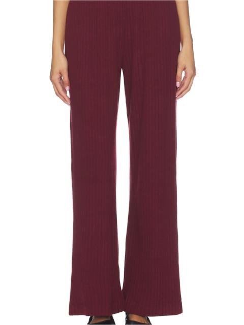 DONNI. The Sweater Rib Simple Pant