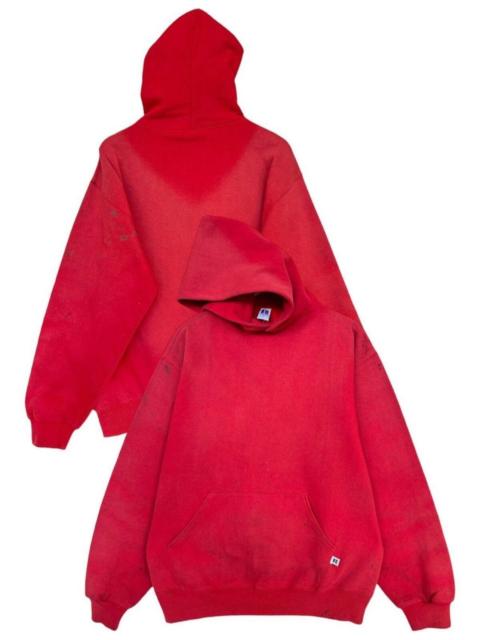 Other Designers Russell Athletic - Vintage 90s Russell Sun Faded Distressed Baggy Boxy Hoodie