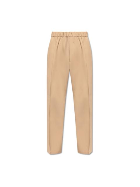 CREASED TROUSERS