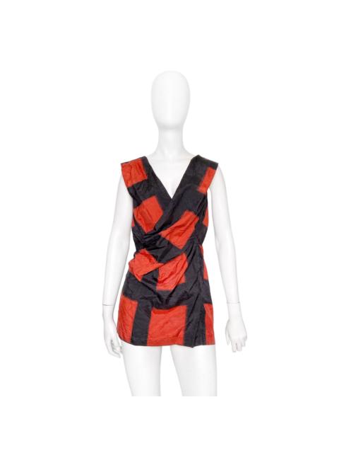 Other Designers zOthers - Issey Miyake Spring 2011 Orange Sleeveless Dress