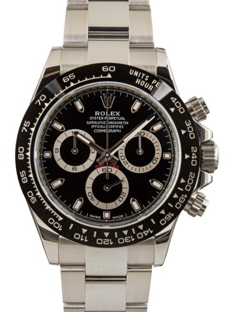ROLEX Used Rolex Daytona Cosmograph Ref 116500 Black Dial