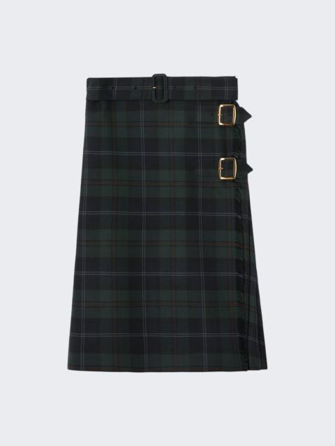 Burberry Classic Skirt Dark Viridian Green