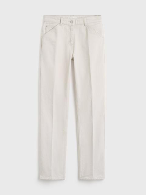 TOTEME Low slim denim ecru