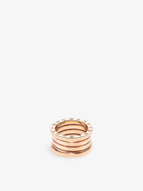 BVLGARI B.zero1 four-band 18ct rose-gold ring