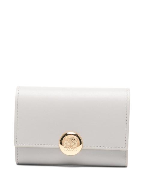 Loewe Loewe Women Pebble Small Leather Wallet