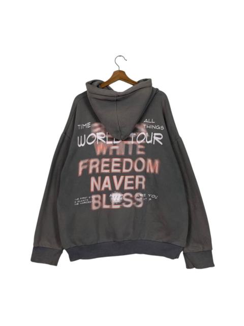 Other Designers Vintage - FREEDOM Sun Faded Pullover Hoodie Sweatshirt #3634-C166