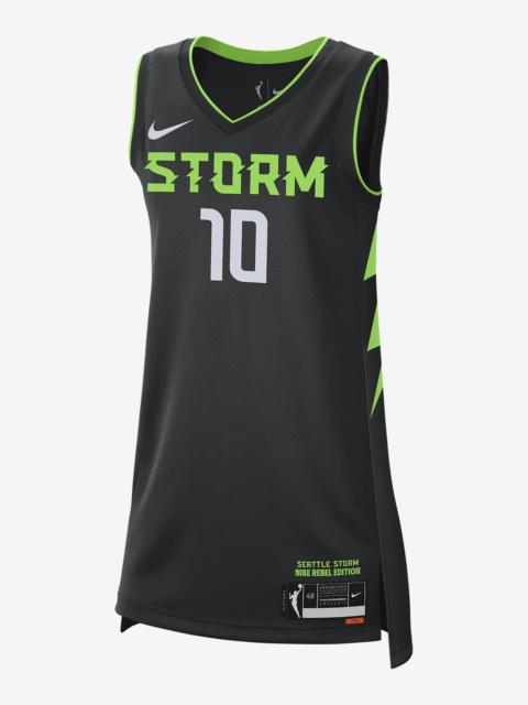 Nike Sue Bird Seattle Storm 2024 Rebel Edition Nike Women's Dri-FIT WNBA Victory Jersey