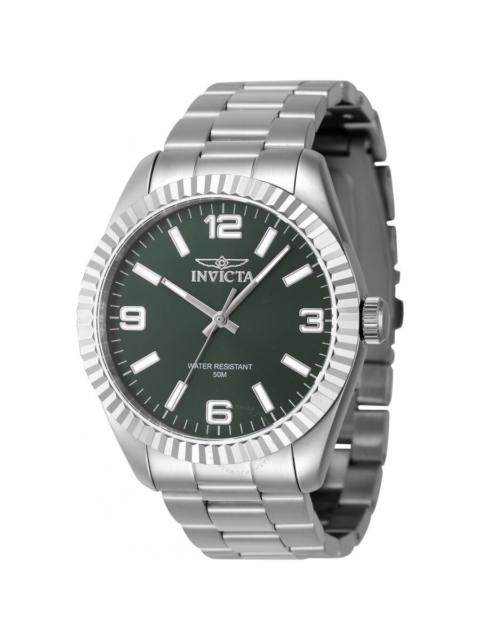 Other Designers Invicta Specialty Quartz Green Dial Men's Watch 47450