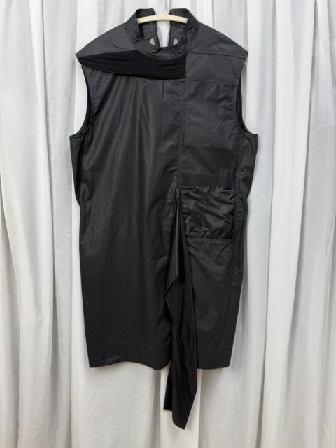 Rick Owens Rick Owens structured waxed ribbon vest