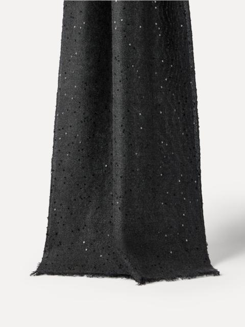 Brunello Cucinelli Cashmere and silk diamond yarn scarf