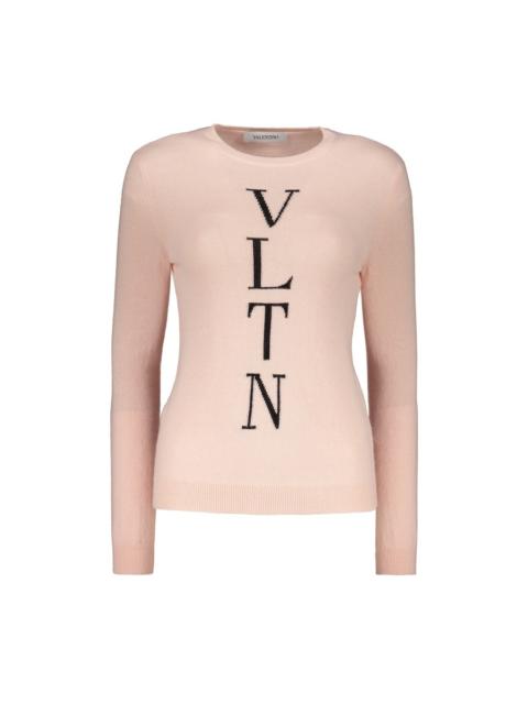 Valentino Valentino Womens Pink Wool Blend Sweater