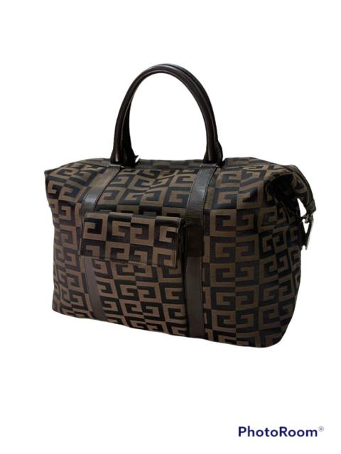 Givenchy VINTAGE GIVENCHY MAROQUINERIE FULL MONOGRAM DUFFLE BAG