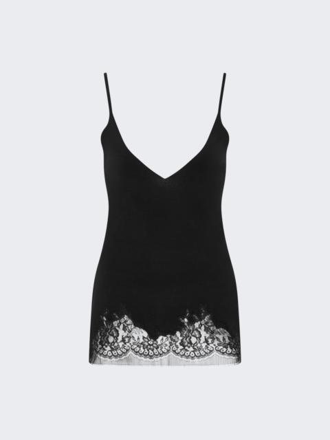 The Row Makka Silk Top Black