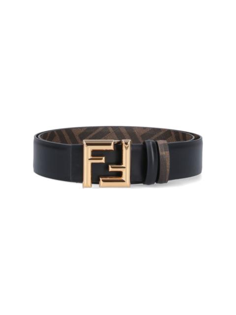 FENDI 'FF ROUNDED' REVERSIBLE BELT