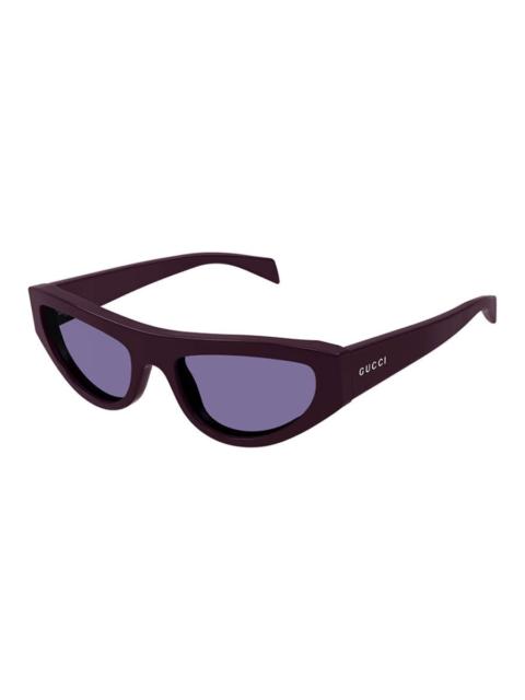 GUCCI Gucci Ladies Black Cat Eye Sunglasses GG1919S 007