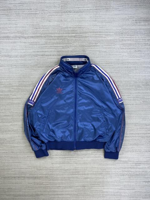 adidas Vintage 90s Adidas Three Stripes Trefoil Zipper Jacket