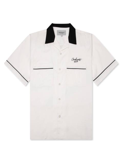 Carhartt S/S BOWL SHIRT - WAX/BLACK