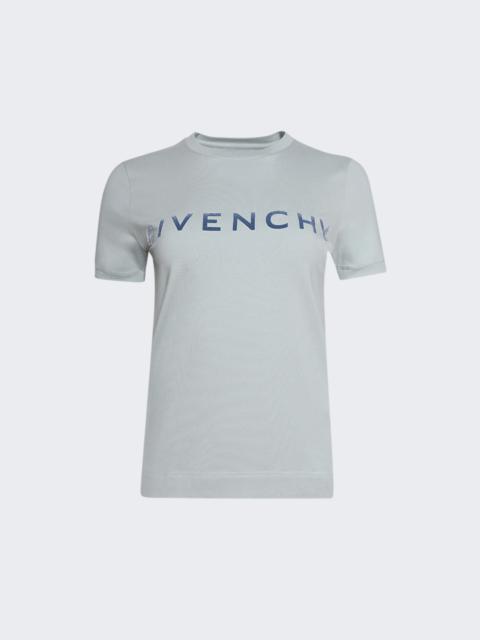 Givenchy Ringer Tee Grey Blue