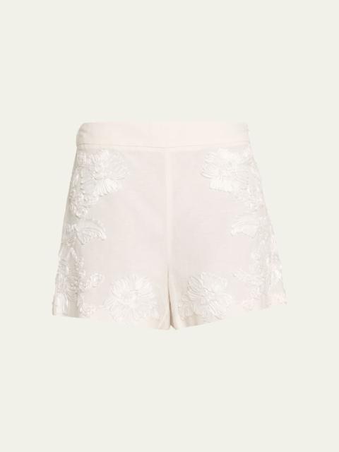 SIMKHAI Sammie Floral Shorts