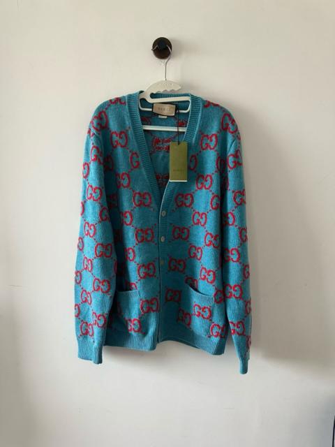GUCCI Gucci All-Over Print Cardigan