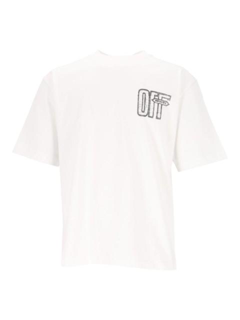 Off-White Off-White Men Motion Arrow T-Shirt
