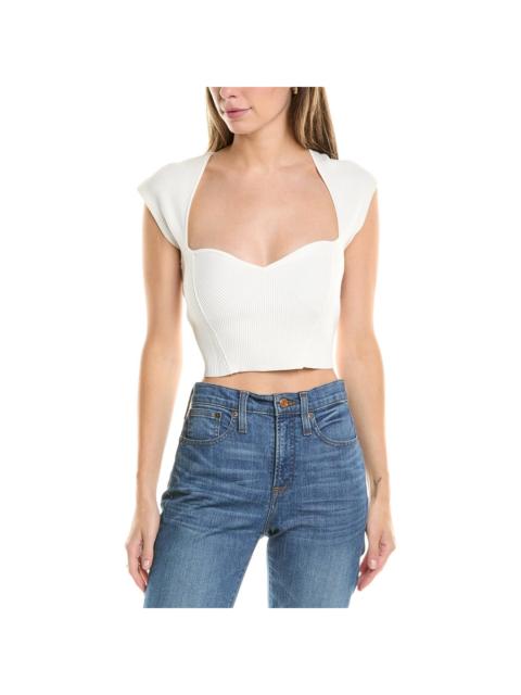 SIMKHAI SIMKHAI Abia Crop T-Shirt