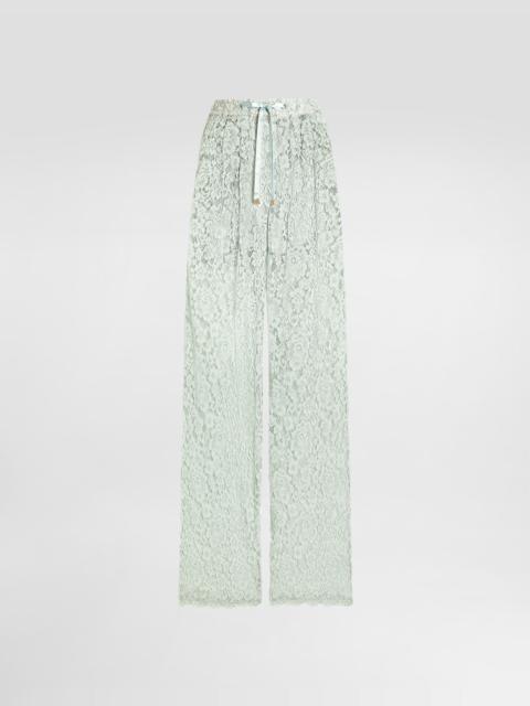 Dolce & Gabbana Lace trousers