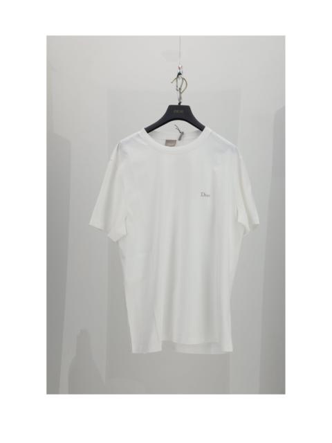 Dior Dior Homme Men T-Shirt Logo Piccolo Bianco