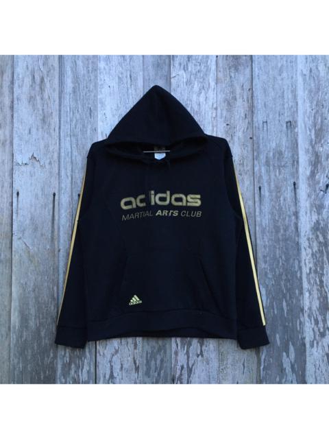 adidas Vintage Adidas Martial Art Club Hoodie Sweatshirt Big Logo