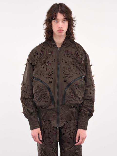 JUNTAE KIM Laser-Slashed Petal Jumper