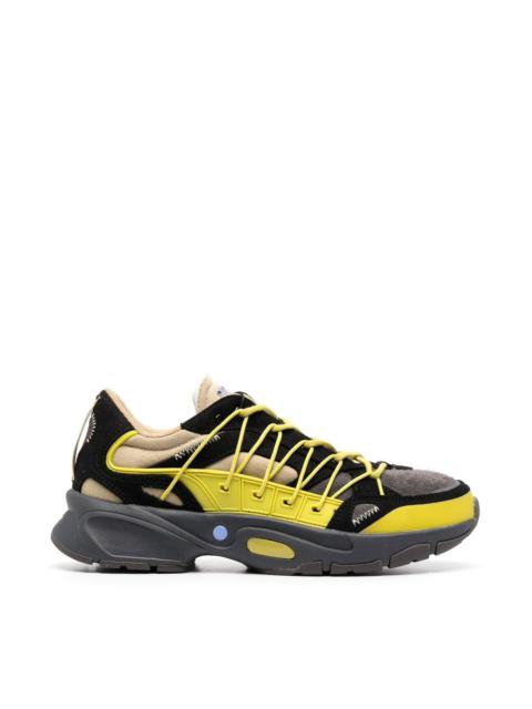 McQ Alexander McQueen LEATHER LO-TOP TRAINERS