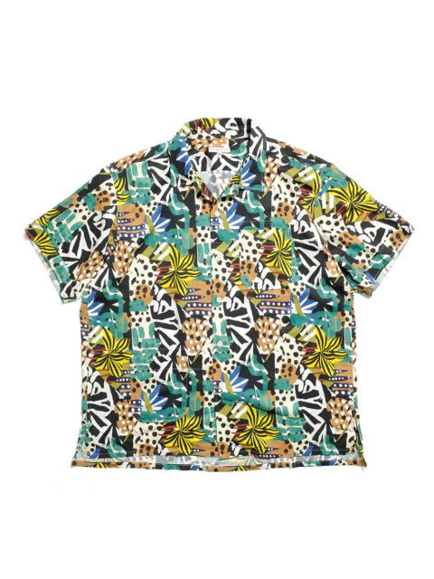Engineered Garments Camp Shirt - African Print Patchwork - QT021