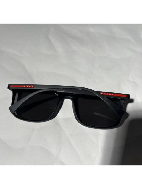Prada Prada Men's Black and Red Sunglasses