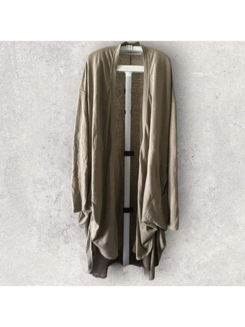 Julius SS 2022 Cotton Crepe Long Oversized Cardigan
