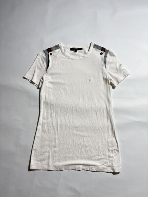 GUCCI GUCCI WEB LINE LOGO SHIRT