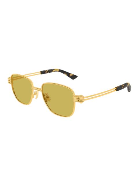 Bottega Veneta METAL SQUARE SUNGLASSES