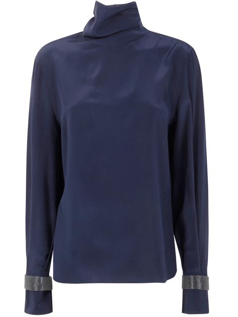 Brunello Cucinelli Women Turtle Neck Blouse