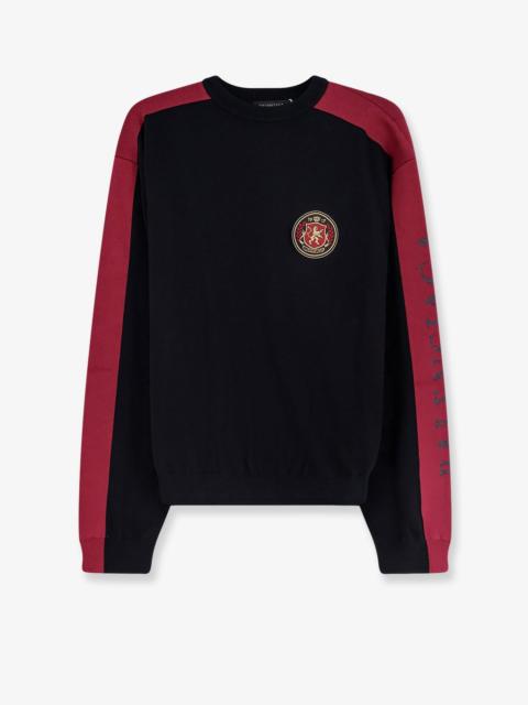 BALENCIAGA Balenciaga Cotton Sweater With Logo On The Front